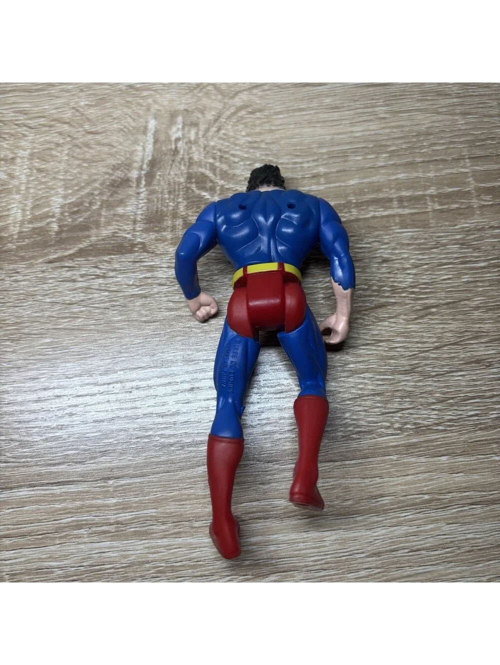 Vintage 1995 Kenner Superman Battle Damage Action Figure Man of Steel Mullet 90s